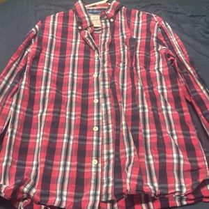 Xl Aeropostale button up with vibrant colors